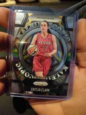 2025 Panini Prizm WNBA Caitlin Clark Kaleidoscopic #4 MINT & SLEEVED